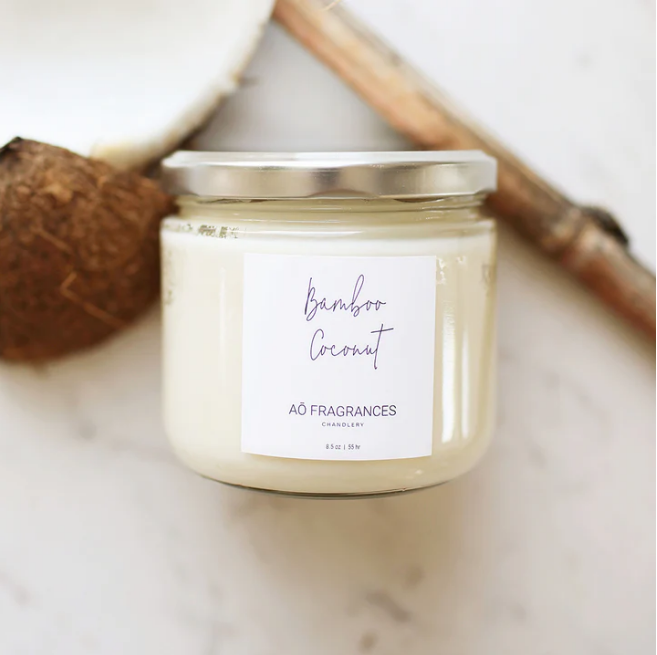 Bamboo Coconut - AO Fragrances Candle