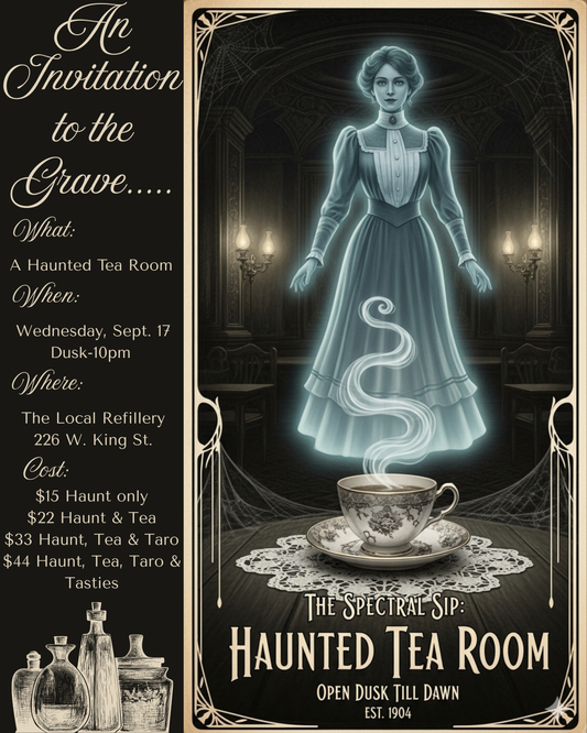 Spectral Sip; A Haunted Tea Room Experience