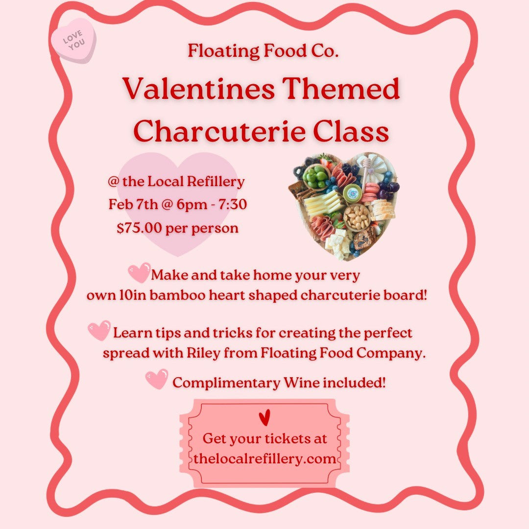 Valentines Themed Charcuterie Building Workshop