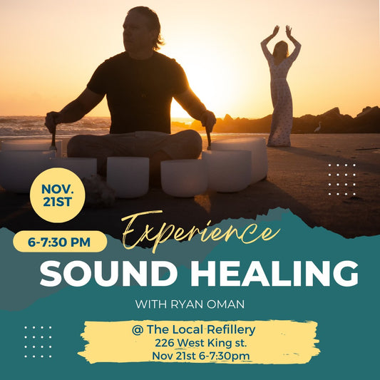 Experience Sound Healing with Ryan Oman