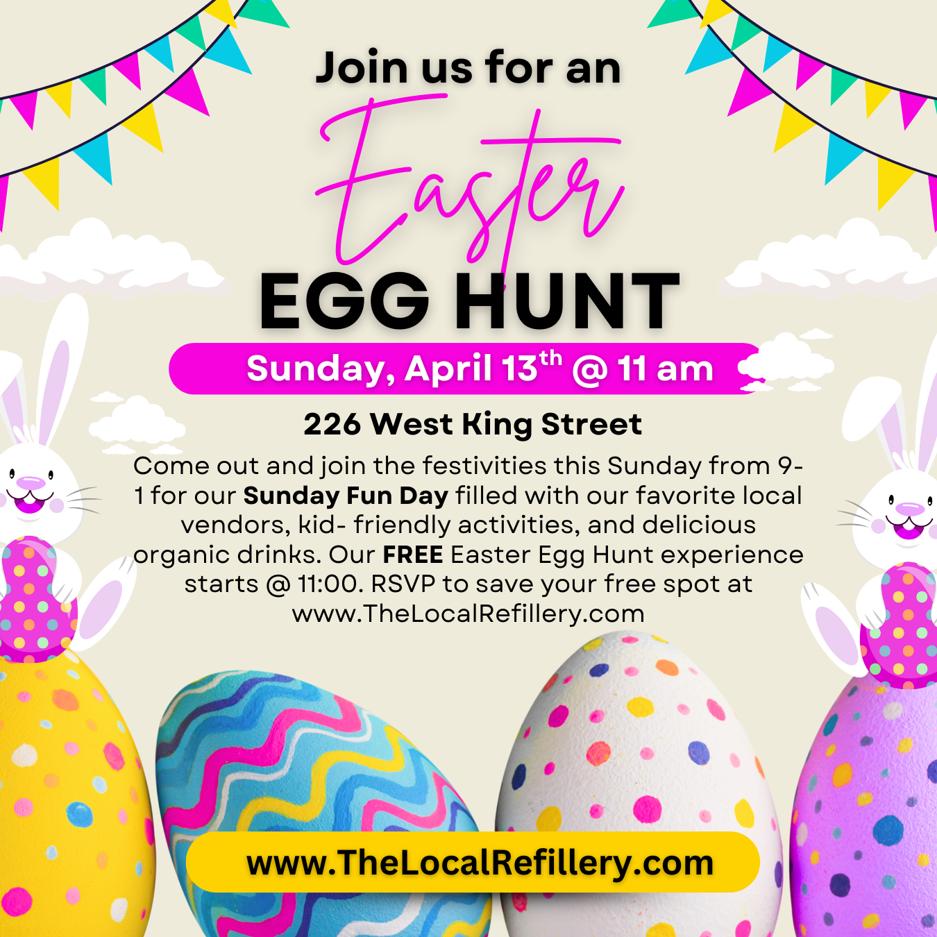 Extra-Ordinary Easter Egg Hunt