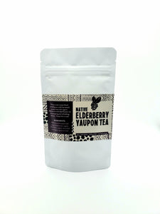 Native Elderberry Yaupon Tea
